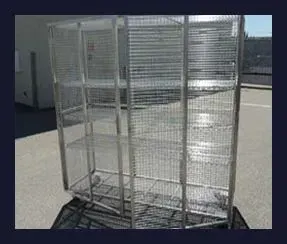 Large Aerospace Part Racks