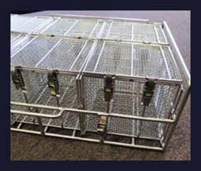 eElectropolished Kadon Baskets