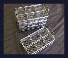 Stackable Pocket Mesh Baskets