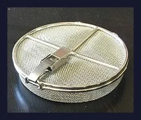 Electro-polished baskets
